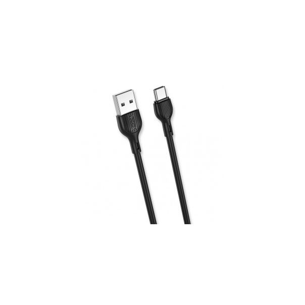 XO Kabl NB200 USB Type-C 2.1A 1M, crna - 21021
