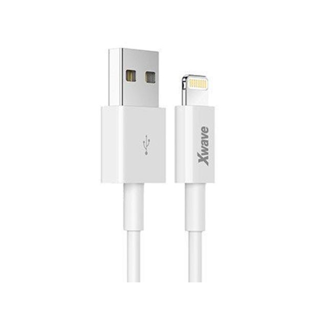 XWAVE Kabl Type C na Iphone 3A ALU, 1m, bela - 1280108