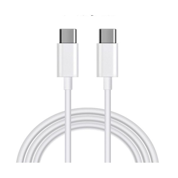 XWAVE USB kabl Type C na Type C, 5A, 1m, bela - 1280068