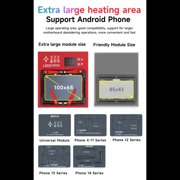 XZZ L2023 stanica za grejanje ploce za iPhone X-14Pro Max - 208842