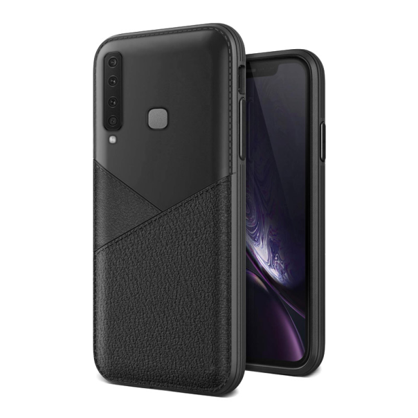 Maska za Samsung A9/ A920F/ A9s (2018) Y-Leather crna - 030238