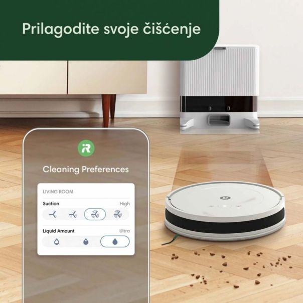 iROBOT Robot usisivač i brisač Roomba Combo Essential 2 beli - Y051240