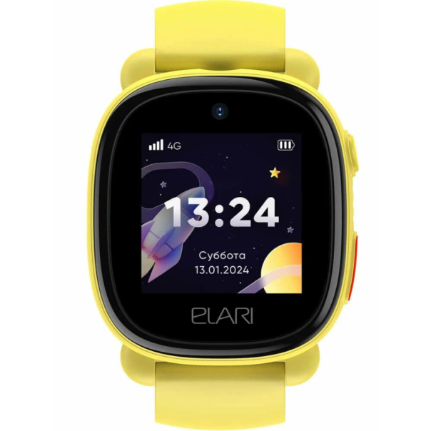 ELARI Pametni sat za decu Kidphone 4G Lite, žuta - ELKP4GLYEL