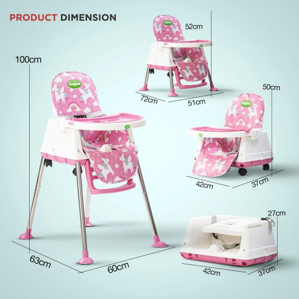 BABY LINE Hranilica za bebe Y22 Premium Pink Jednorog - EP2826676