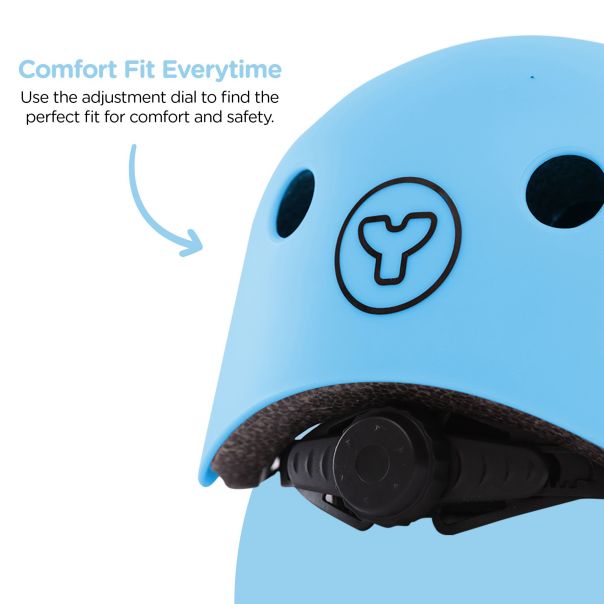 YVOLUTION Kaciga za decu plave - YA21B9