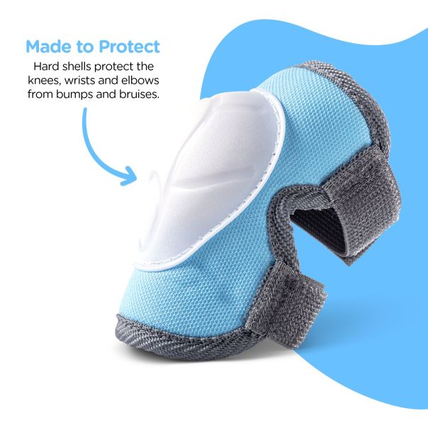 YVOLUTION Štitnici za decu plavi - YA23B0