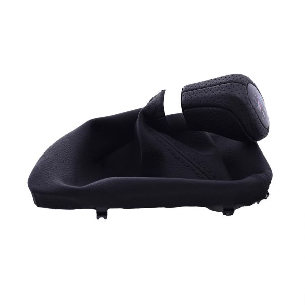 888 CAR ACCESSORIES BMW 1 e81-e82-e87-e88 ručica menjača sa kožom 6 brzina i m logoom - YCSK354-6