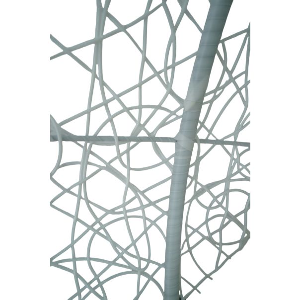 eHomeGarden Ljuljaška jaje bela/bež - YX-SC002XY