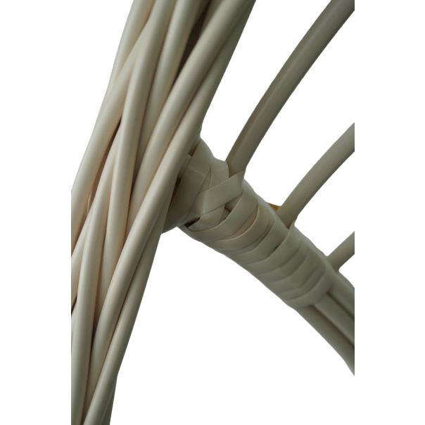 eHomeGarden Ljuljaška jaje bež/siva - YX-SC011JX