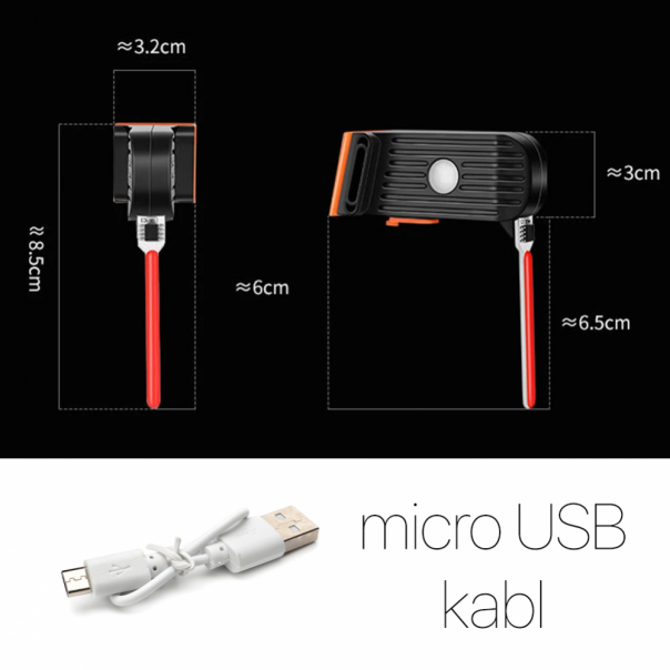Zadnja LED signalizacija JWD plava - 214022