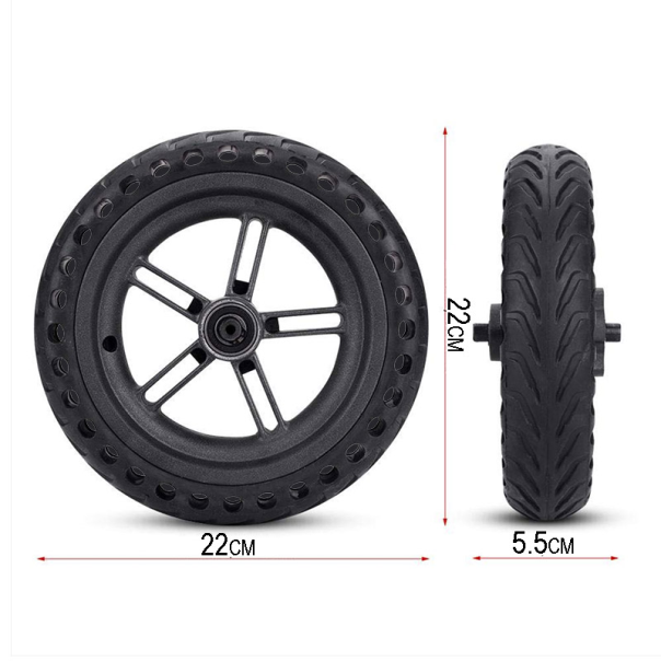 Zadnji točak N10 sa punom gumom za Xiaomi M365/1S/Essential trotinet - 057262