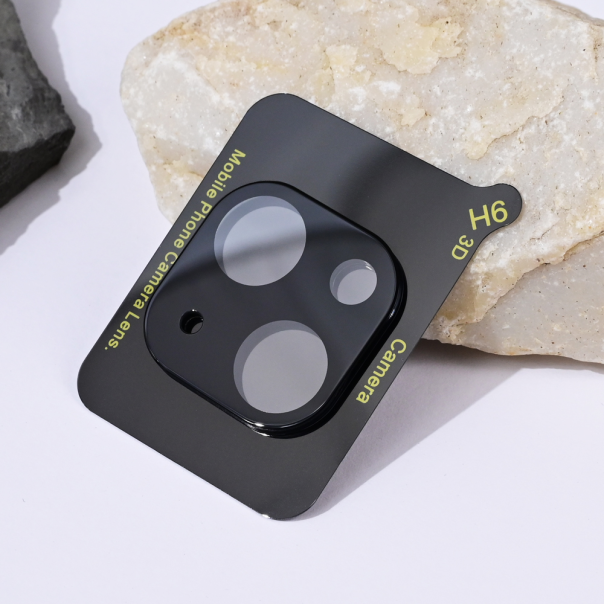 Zastita kamere 3D Full Cover za iPhone 15 6.1 crna - 211152