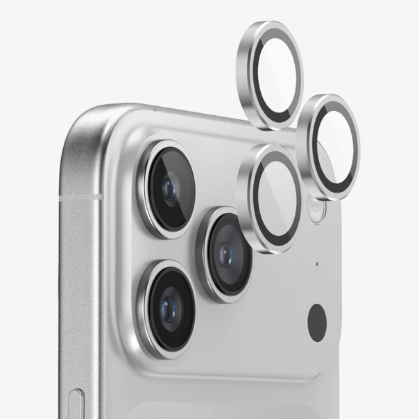 Zaštita kamere XMART za iPhone 17 Pro/ 17 Pro Max siva - 621227