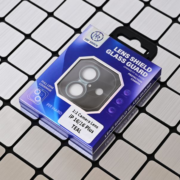 Zaštita za kameru za iPhone 16 6.1/iPhone 16 Plus 6.7 zelena - 217078-1-1-1