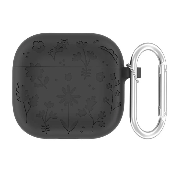 Zaštitna futrola Flower za Airpods 4 crna - 618011