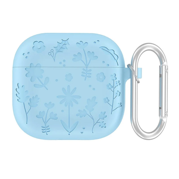 Zaštitna futrola Flower za Airpods 4 svetlo plava - 618007