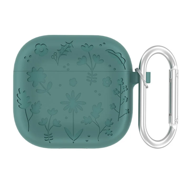 Zaštitna futrola Flower za Airpods 4 zelena - 618009