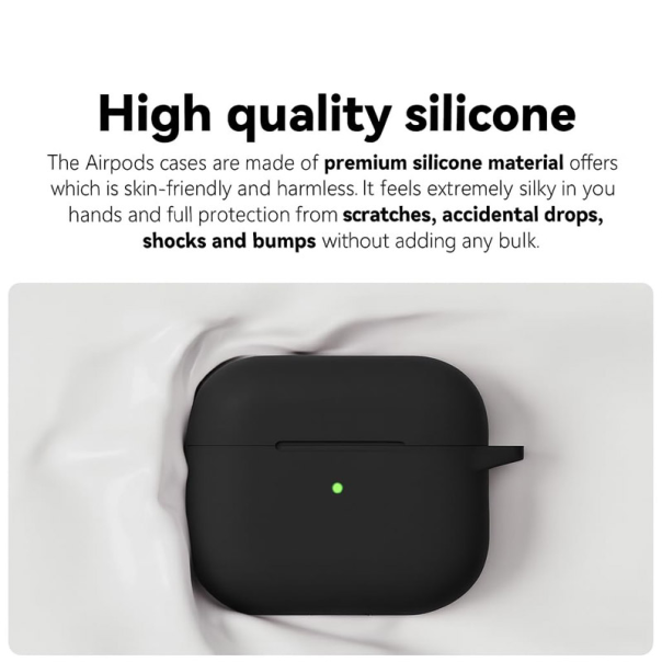 Zaštitna futrola za Airpods 3 Pro bela - 621861