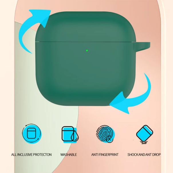 Zaštitna futrola za Airpods 4 bordo - 614562