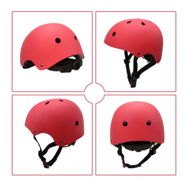 Zaštitna kaciga H01 crvena M - 81475