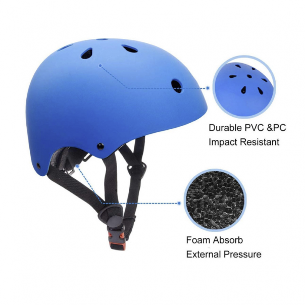 Zaštitna kaciga H01 plava M - 81476