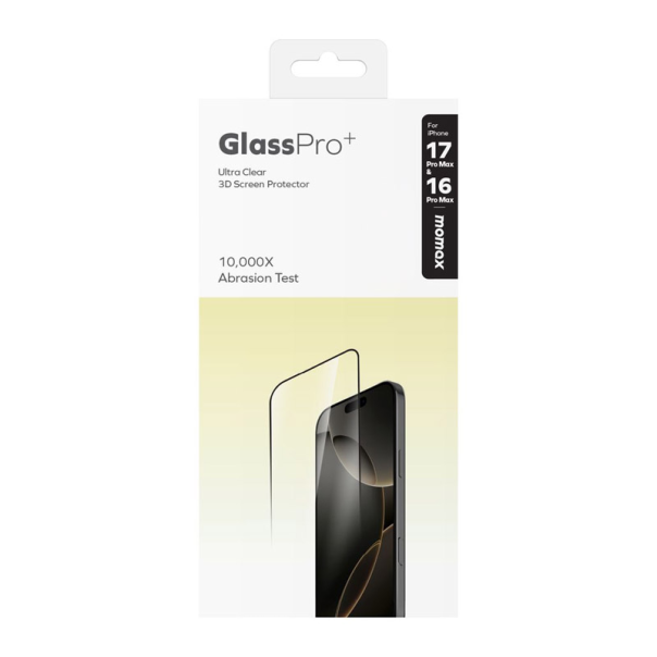 Zaštitno staklo za iPhone 15 plus/16 plus (sa aplikatorom) Momax 3D (0,33mm) - PZAP254F1LD