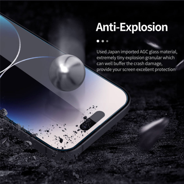 Zaštitno staklo za iPhone 15 Nillkin 2.5D H+ Pro Anti-Explosion - 603665
