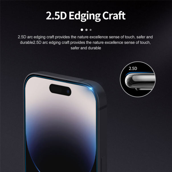 Zaštitno staklo za iPhone 15 Pro Max Nillkin 2.5D H+ Pro Anti-Explosion - 603668