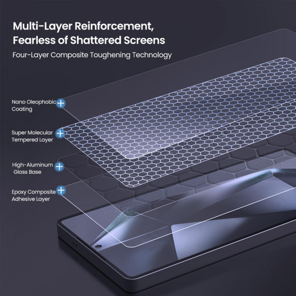 Zaštitno staklo za Samsung S25 Ultra/ S938B Nillkin 2.5D H+ PRO(0,2mm) - 616339