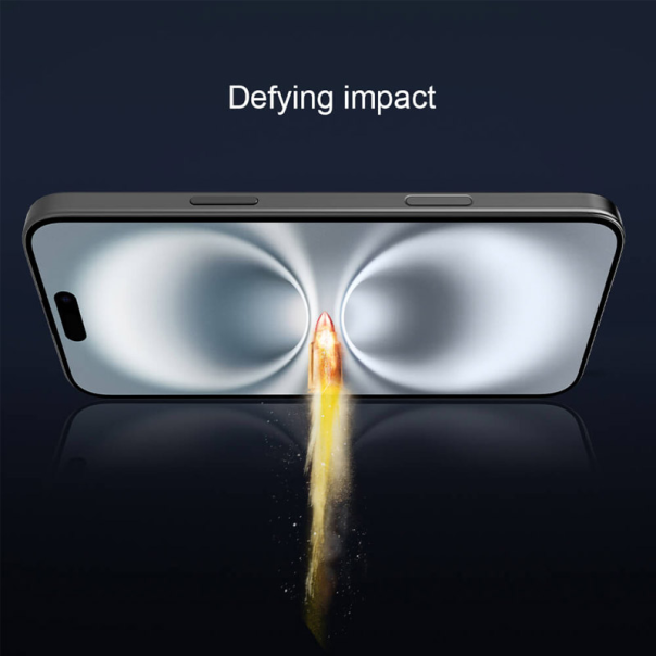 Zaštitno staklo za iPhone 16 crno Nillkin 3D CP+ MAX - 615378