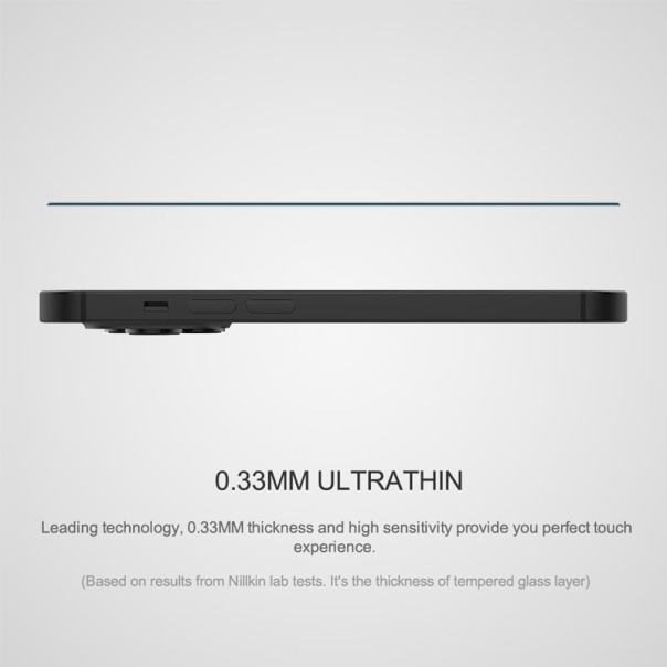Zaštitno staklo za iPhone 15 Pro Max crno Nillkin CP+ PRO (0,33mm) - 603672