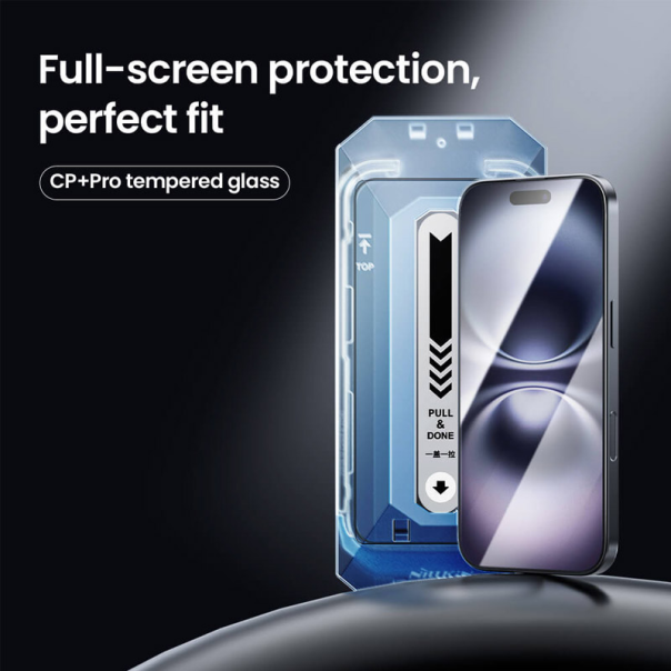 Zaštitno staklo za iPhone 16 Nillkin CP+ PRO full coverage - 613636