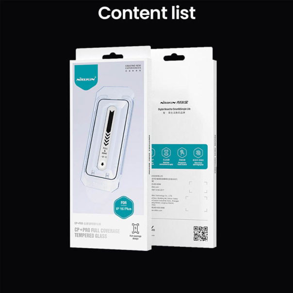 Zaštitno staklo za iPhone 16 Plus Nillkin CP+ PRO full coverage - 613638