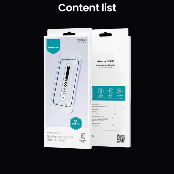 Zaštitno staklo za iPhone 16 Pro Nillkin CP+ PRO full coverage - 613637
