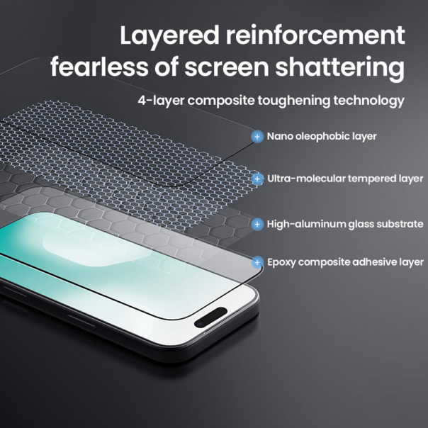 Zaštitno staklo za iPhone 17 Pro Nillkin CP+ PRO full coverage - 620469