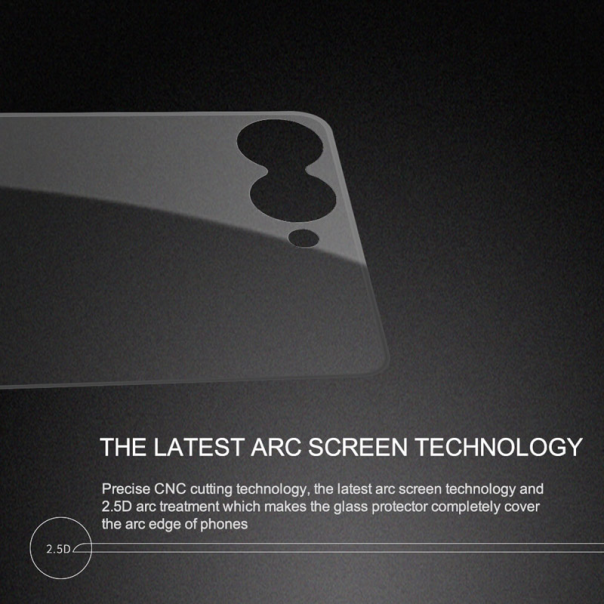 Zastitno staklo Tempered glass Nillkin CP+ Pro za Samsung F751B Galaxy Z Flip 7 crni - 620696