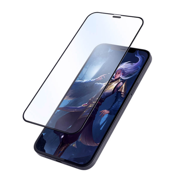 Zaštitno staklo za iPhone 12/ 12 Pro crno Nillkin Fog Mirror - 048597