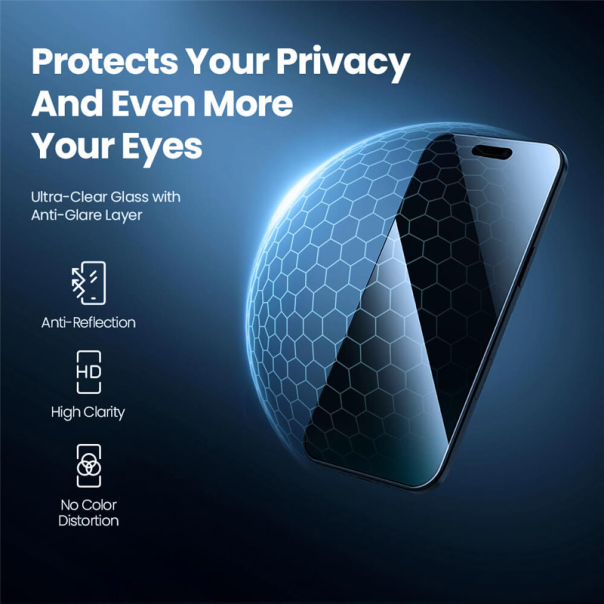 Zaštitno staklo za iPhone 17 Air Nillkin Guardian Privacy full cover - 620480