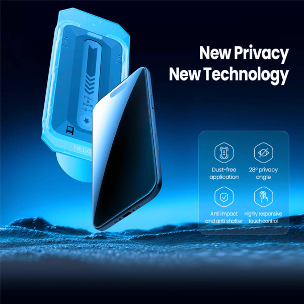 Zaštitno staklo za iPhone 17 Air Nillkin Guardian Privacy full cover - 620480