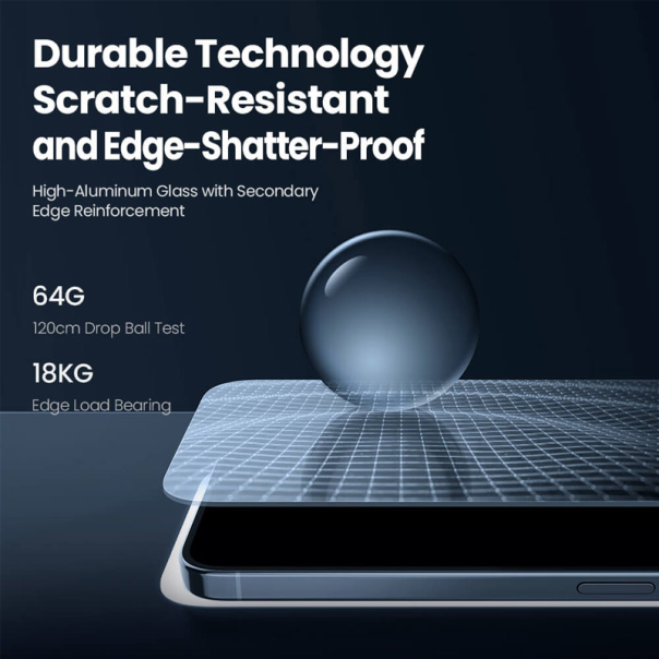 Zaštitno staklo za iPhone 16 Nillkin Guardian Privacy full coverage - 613640