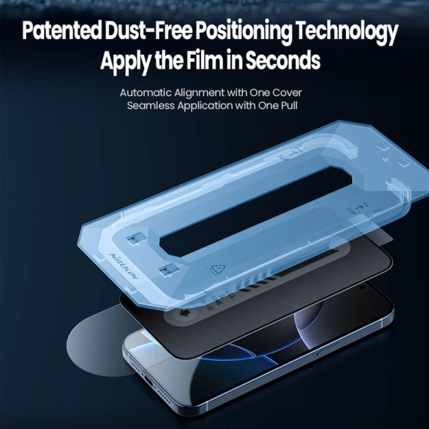 Zaštitno staklo za iPhone 16 Nillkin Guardian Privacy full coverage - 613640