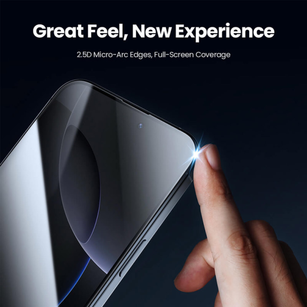 Zaštitno staklo za iPhone 16 Pro Max Nillkin Guardian Privacy full coverage - 613642