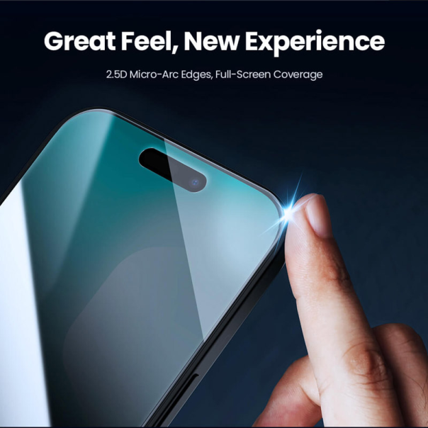 Zaštitno staklo za iPhone 17 Pro Max Nillkin Guardian Privacy full cover - 620482