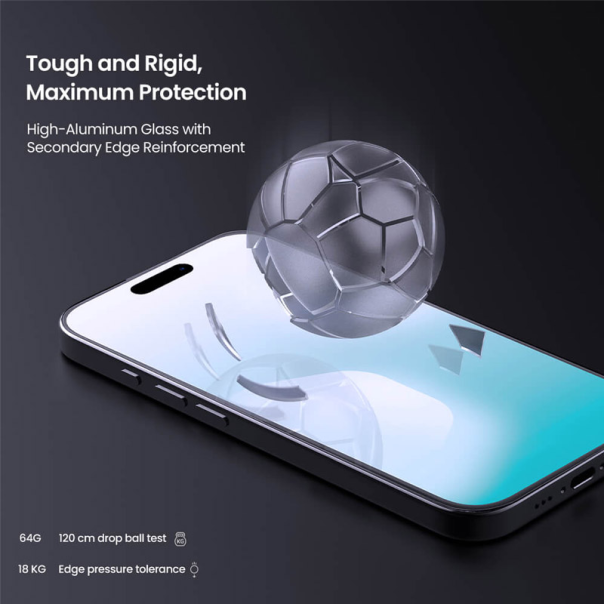 Zaštitno staklo za iPhone 17 Air Nillkin H+ Pro full coverage - 620476