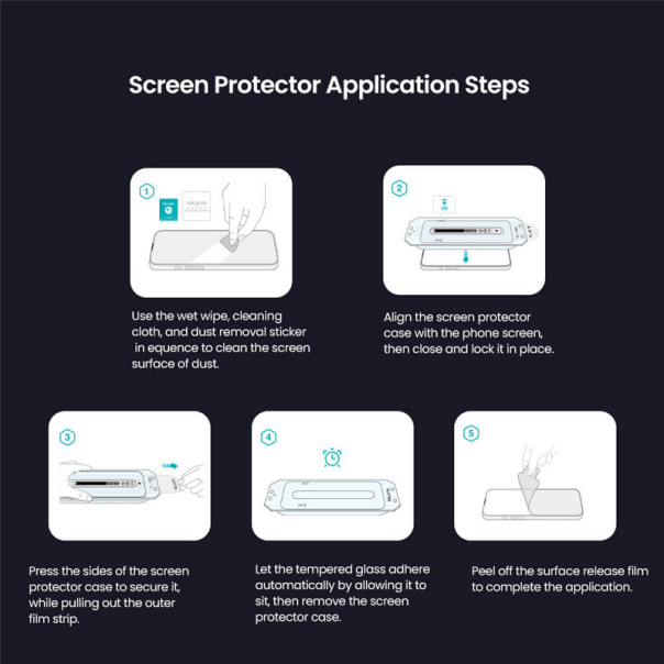 Zaštitno staklo za iPhone 17 Pro Max Nillkin H+ Pro full coverage - 620478