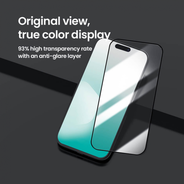 Zaštitno staklo za iPhone 17 Pro 6.3 crni (sa kalupom) Tempered glass Nillkin CP+ Pro - 223900