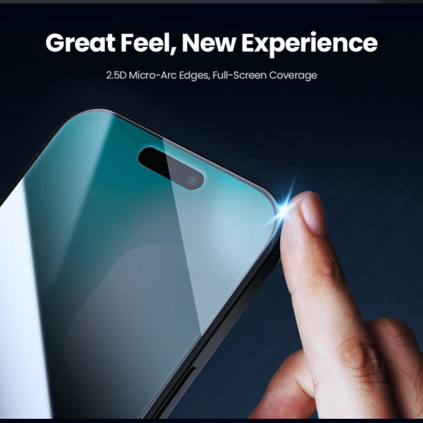 Zaštitno staklo za iPhone 17 6.3 (sa kalupom) Tempered glass Nillkin Guardian Privacy - 223902