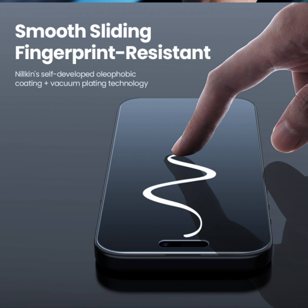 Zaštitno staklo za iPhone 17 Pro Max 6.9 (sa kalupom) Tempered glass Nillkin Guardian Privacy - 223904