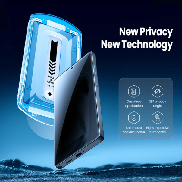 Zastitno staklo Tempered Glass Nillkin Guardian Privacy za Samsung S938B Galaxy S25 Ultra - 220503