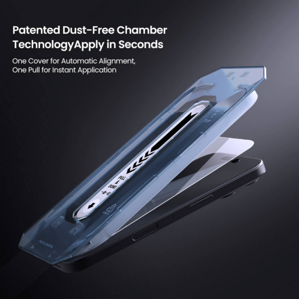 Zaštitno staklo za iPhone 17 Air 6.6 (sa kalupom) Tempered glass Nillkin H+ Pro - 223906